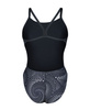 Strój kąpielowy damski Arena Women's Fireflow Swimsuit Challenge Black Team Black