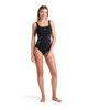 Strój kąpielowy damski Arena Women's Bodylift Milena Wing Back Black
