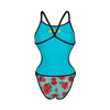 Strój kąpielowy damski Arena Women's Rule Breaker Hooked Rev Swimsuit Martinica Black Multi