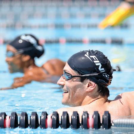 Okulary do pływania na basen unisex Finis Lightning Black Smoke