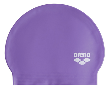 Czepek pływacki na basen lateksowy unisex Arena Soft Latex II Violet