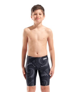 Kąpielówki chłopięce Arena Boy's Fireflow Swim Jammer Black Team Black