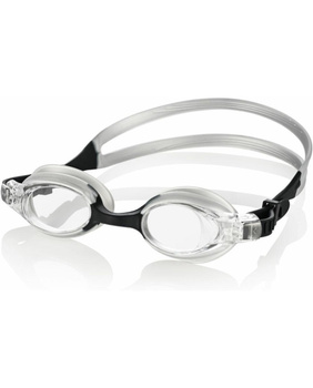 Okulary do pływania na basen dla dzieci Aqua Speed Amari Black Grey