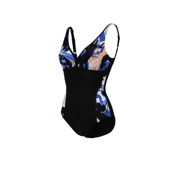 Strój kąpielowy damski Arena Women's Bodylift Pamela U Back Black Multi
