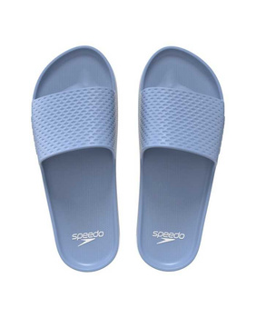 Klapki basenowe antypoślizgowe damskie Speedo Slide Entry Light Blue