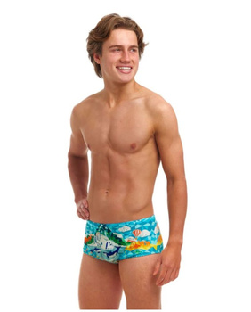 Kąpielówki chłopięce spodenki bokserki szybkoschnące Funky Trunks Wildermess