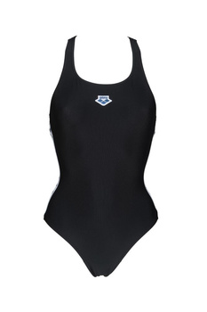 Strój kąpielowy damski jednoczęściowy Arena Women's Icons Team Fit Racer Back One Piece Black