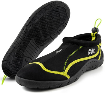 Buty do wody koralowce Aqua Speed Aqua Shoe Black Fluo