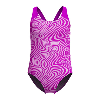 Strój kąpielowy jednoczęściowy dziewczęcy na basen Speedo Allover Pink