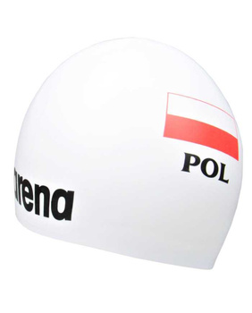Czepek pływacki startowy kadrowy  Arena Poolish Moulded Poland
