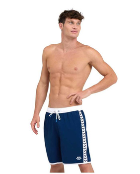 Spodenki szorty Arena Icons Team Stripe Unisex Bermuda Navy White