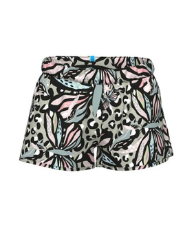 Spodenki szorty damskie Arena Beach Short Black Multi