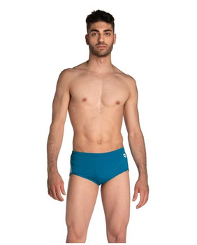 Kąpielówki męskie Arena Men's Planet Swim Low Waist Short Blue Cosmo White Multi