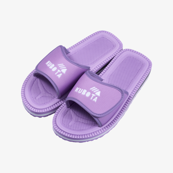 Klapki basenowe Kubota Unisex Rzep Pastelowo-Fioletowe