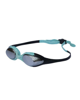 Okulary pływackie dla dzieci junior Arena Spider Mirror Silver Mint Black
