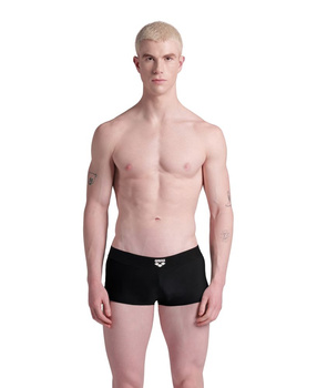 Kąpielówki bokserki męskie Arena Men's Logo Tape Short Black