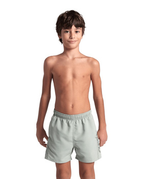 Szorty kąpielówki chłopięce Arena Boy's Junior Fundamentals Logo Boxer Jade Black