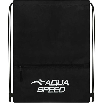 Plecak worek szkolny Aqua Speed Gear Sack Zip Black 16l