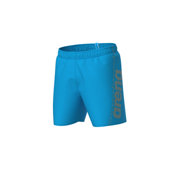 Szorty spodenki męskie Arena Men's Fundamentals Logo Boxer Turquoise Parrot