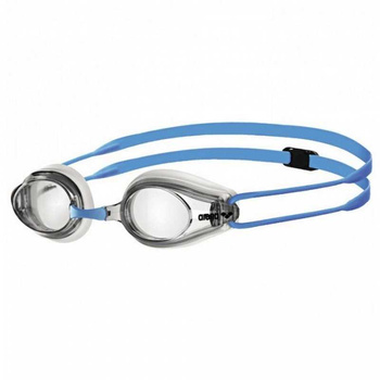 Okulary pływackie dla dzieci junior Arena Tracks Junior Clear Light Blue