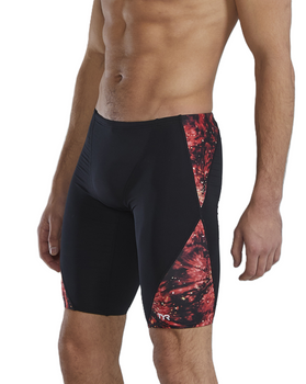 Kąpielówki męskie spodenki kąpielowe TYR Jammer Radiant Flare Red