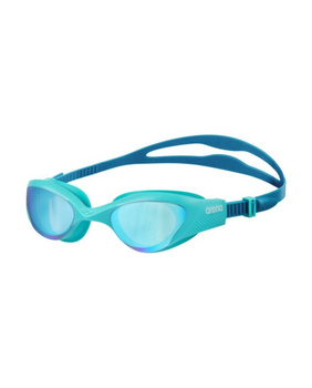 Okulary pływackie na basen Arena The One Mirror Blue Water Blue Cosmo