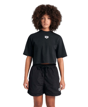 Koszulka top damski Arena Women's Crop Shirt MPH Black