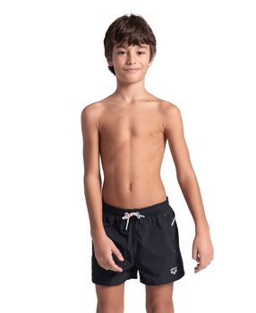 Szorty kąpielówki chłopięce Arena Boy's Profile Beach Short Junior Black Jade