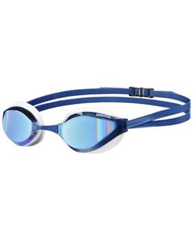 Okulary pływackie na basen Arena Python Mirror Blue Mirror White
