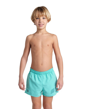 Szorty kąpielówki chłopięce Arena Boy's Beach Short Logo Water Navy