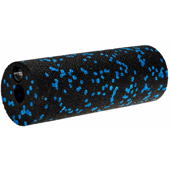 Wałek do masażu Aqua-Sport Powerstrech Mini Roller EPP Black Blue 15x5 cm