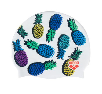 Czepek pływacki treningowy Arena HD Cap Pineapples