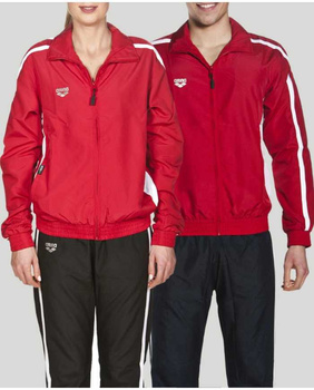 Kurtka sportowa ortalionowa Arena Team Line Unisex Prival Tech Red