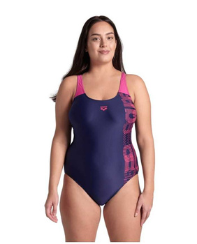Strój kąpielowy damski Arena Women's Control Pro Back Navy Multi