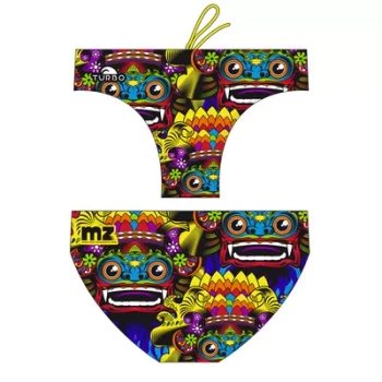 Kąpielówki męskie spodenki kąpielowe slipy Turbo Hombre Cuadros