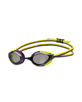 Okulary pływackie na basen Arena Python Smoke Plum Artic Lime