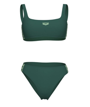 Strój kąpielowy damski Arena Women's Icons Bralette Two Pieces Mangrove Light Green