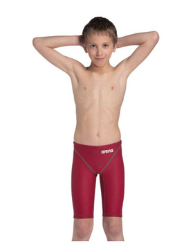 Strój startowy chłopięcy Arena Boy's Powerskin ST Next Jammer Deep Red