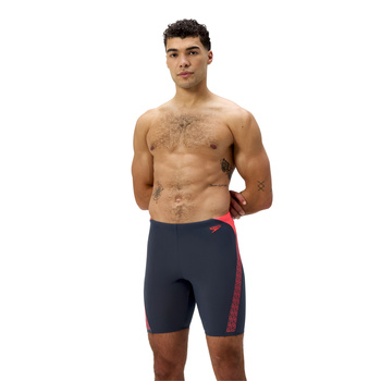 Kąpielówki męskie spodenki kąpielowe Speedo Jammer HyperBoom Grey Red