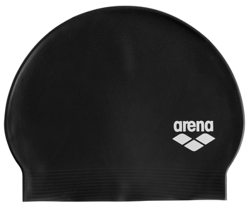 Czepek pływacki na basen lateksowy unisex Arena Soft Latex II Black