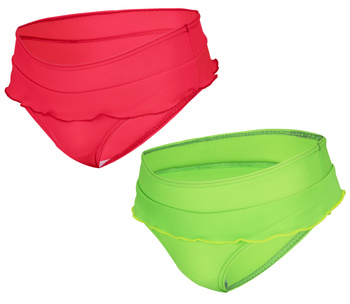 Dół od stroju kąpielowego majtki dziecięce z falbanką Aqua-Sport 
