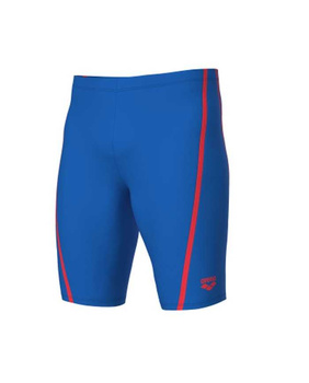 Kąpielówki męskie Arena Men's Profile Jammer Royal Bright Coral