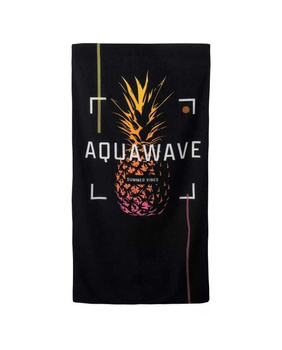 AQUAWAVE RĘCZNIK TOFLO BLACK PINAPPLE PRINT 80x150