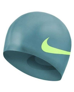 Czepek pływacki na basen Nike Silicone Cap Green