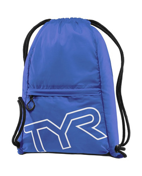 Plecak worek sportowy szkolny na basen Tyr Draw String Blue