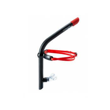 Rurka czołowa ultralekka do pływania Tyr Performance Elite Snorkel Red