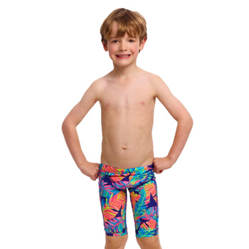 Kąpielówki jammery na basen chłopięce Funky Trunks Leaving Today