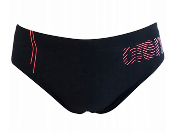 Kąpielówki slipy męskie Arena Men's Shading Lights Brief Fluo Red