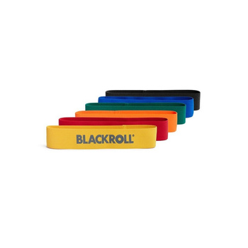 Zestaw gum oporowych do ćwiczeń Blackroll Zestaw 6 Taśm Loop Band 6 Set