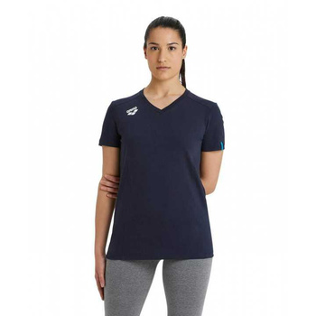 Koszulka damska Arena Women's Team T-shirt Panel Navy